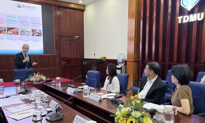 【國立屏東大學拜訪越南土龍木大學，深化華語教育合作，推動雙方學術與文化交流】圖片