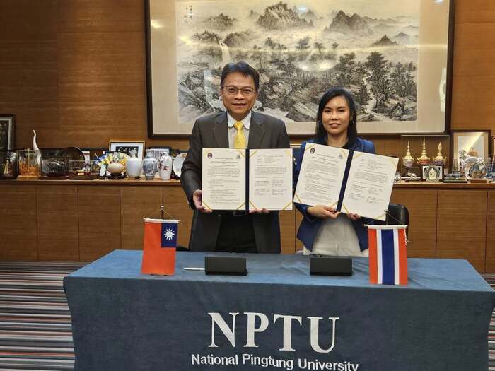 【泰國NPRU副校長蒞校訪問 簽署合作備忘錄 共創國際交流新契機】圖片