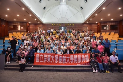 樂齡大學開學典禮盛大登場  陳校長鼓勵學員報名第三人生大學