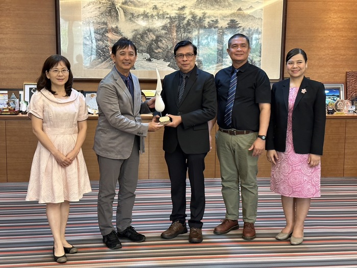 【泰國碧吾里皇家師範大學校長率團訪問 國立屏東大學拓展國際交流合作】圖片